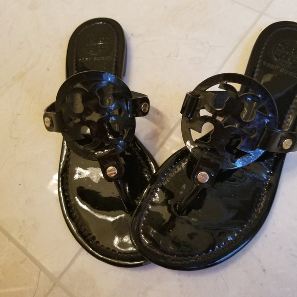 Tory Burch Shoes - Black Tory Burch Sandals